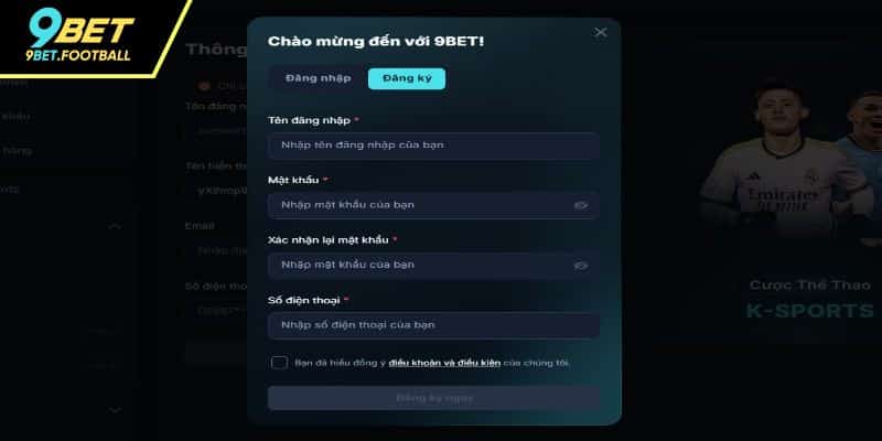 Xác thực tài khoản, trải nghiệm cá cược